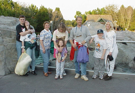 Seaworld - Brian, Erica, Cheryl, Erin, Heather, Rod, Derek, and Theresa