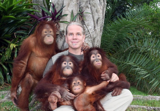 Doc with the Orangs