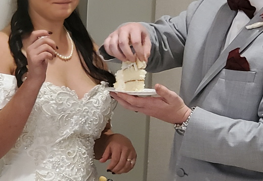 Now feeding it to each other